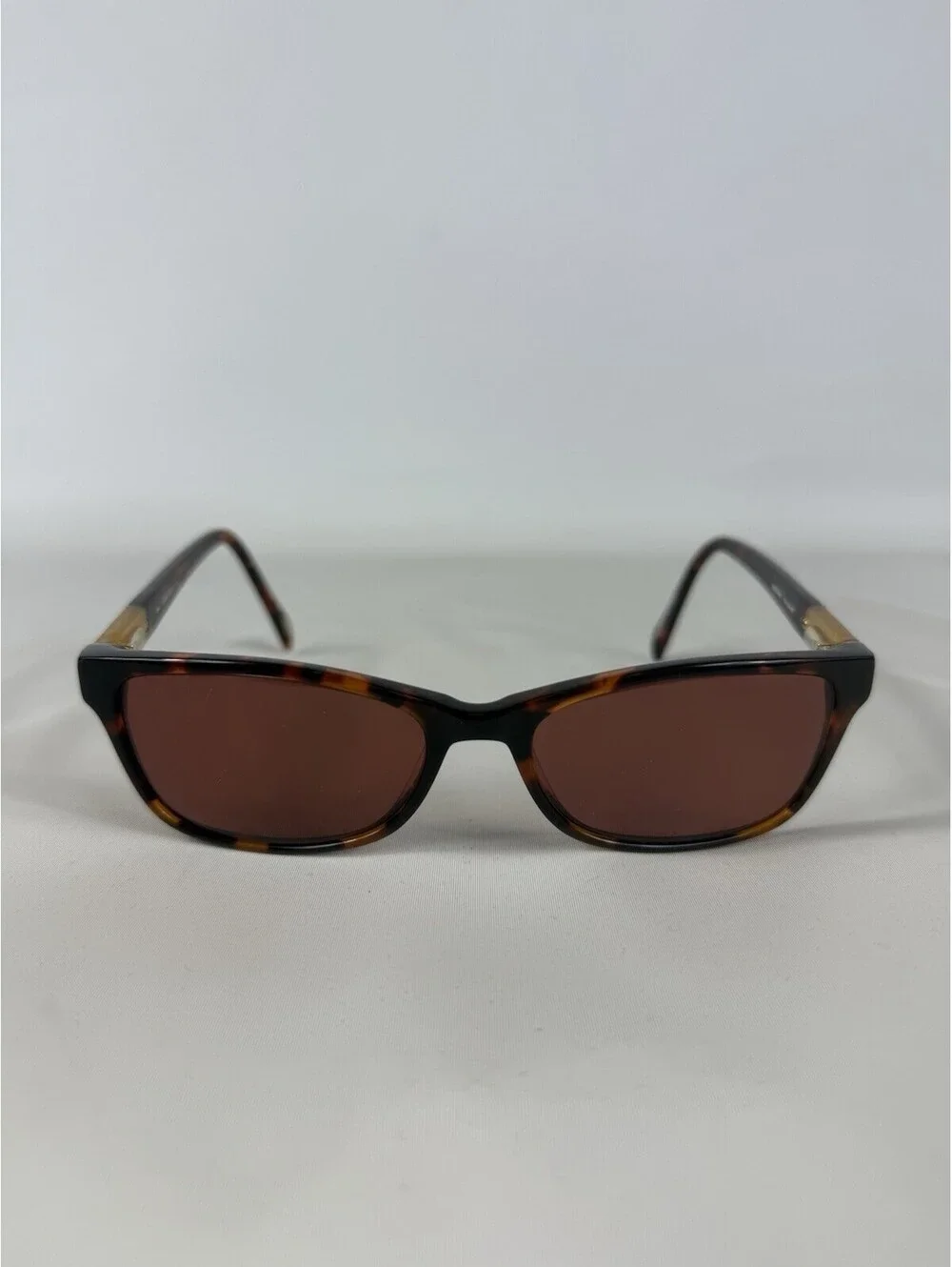 LAURA ASHLEY Sunglasses AVA Tortoise Gold Womens Cat Eye 53-16-140 FRAMES ONLY